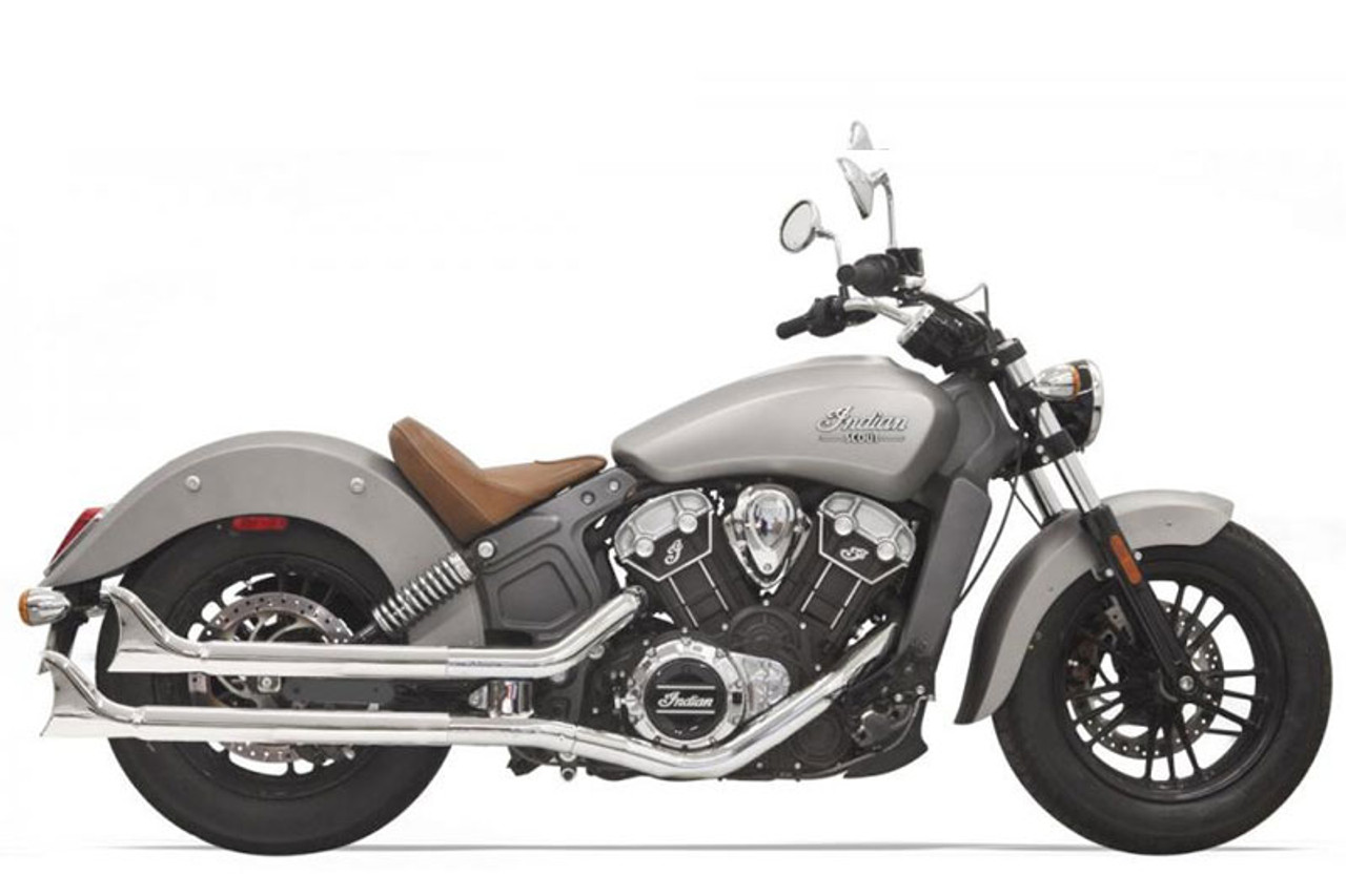 Bassani Slip On Mufflers for Indian Scout Models