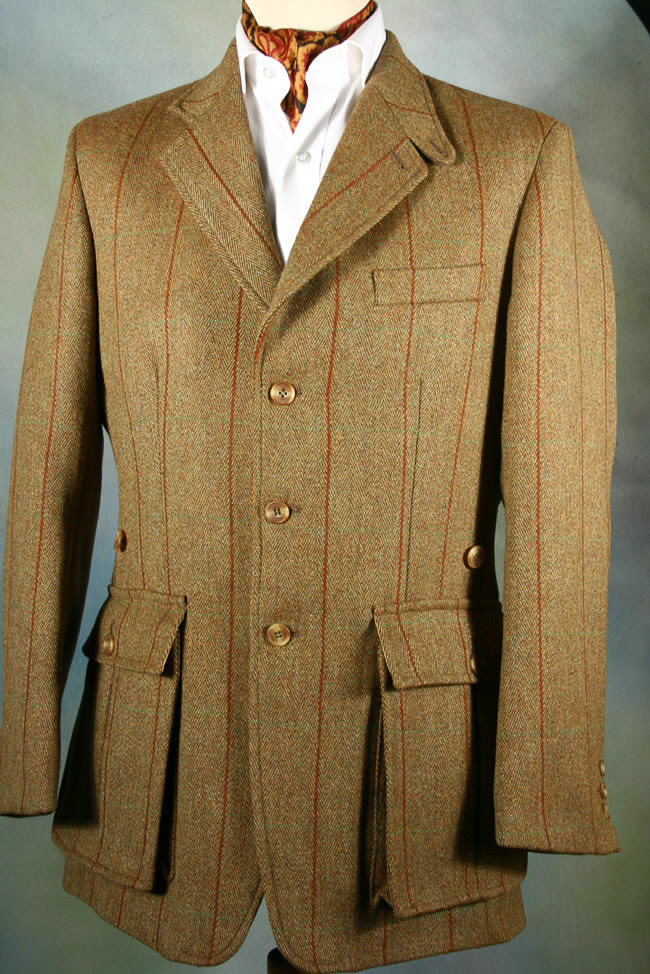 Fara Tweed Shooting Jacket - Bookster Tailoring