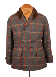 Mens Bookster Donegal Tweed Mackinaw Jacket