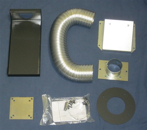 Outside Air Kit (Rear Mount) for Quadrafire and Heatilator EcoChoice