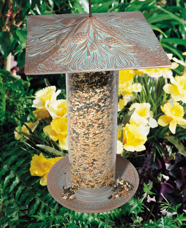 Whitehall Tube Bird Hanging Feeders Aluminum - LockAndHinge.com