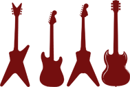 Guitar Silhouettes