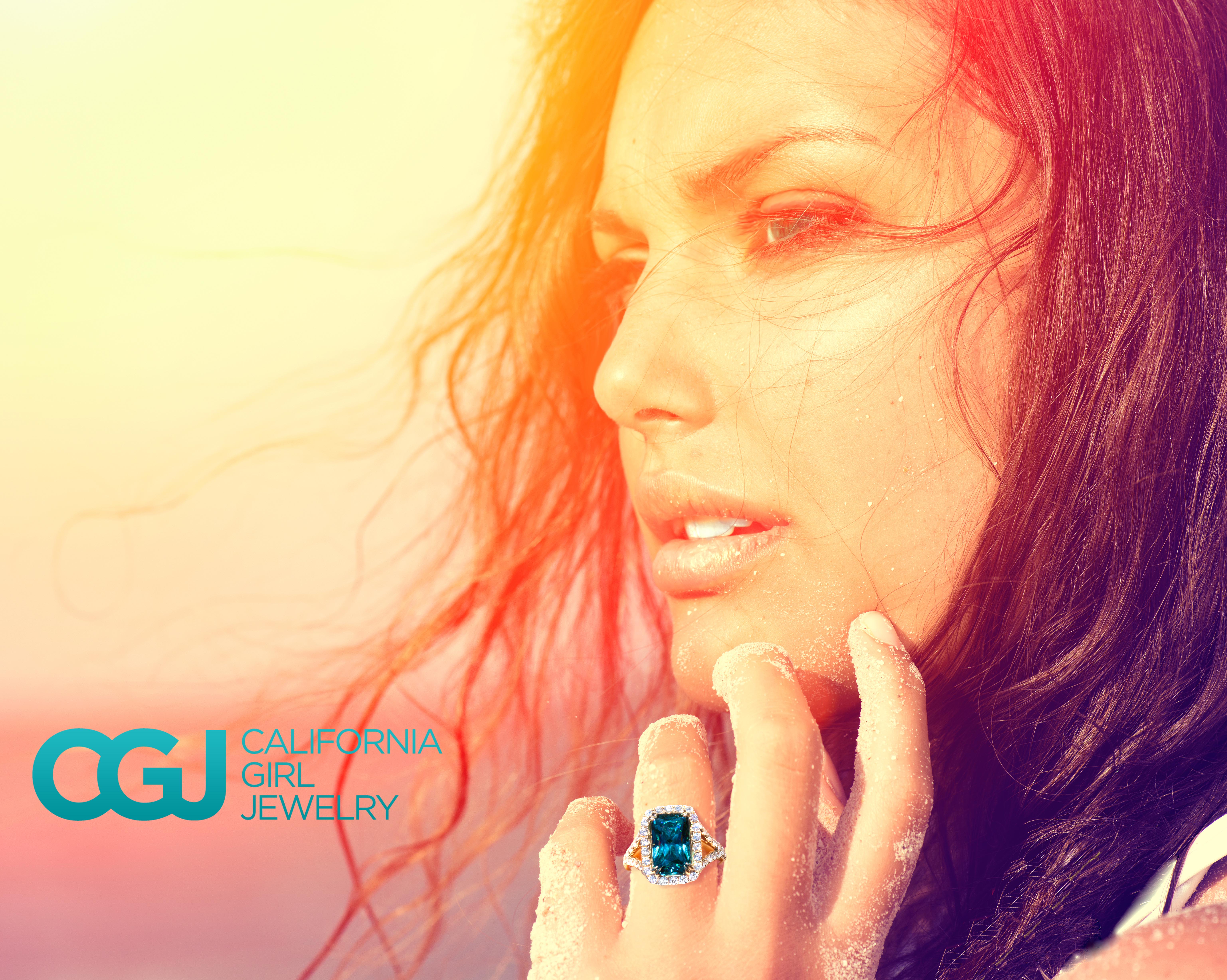 California Girl Jewelry Custom Gemstone Jewelry in 14K Gold, 18K Gold