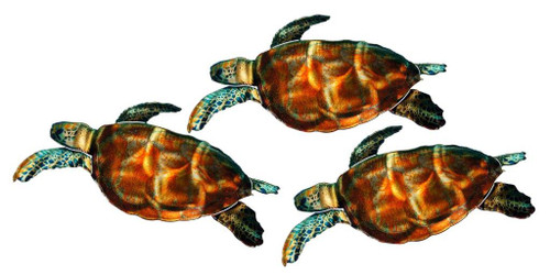 Turtle Wall Art trio of sweet sea turtles metal wall art Turtle Wall Art trio of sweet sea turtles metal wall art