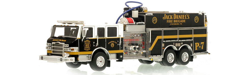 Jack Daniel's Fire Brigade P-7 Pumper Scale Model Jack Daniel's Fire Brigade P-7 Pumper Scale Model