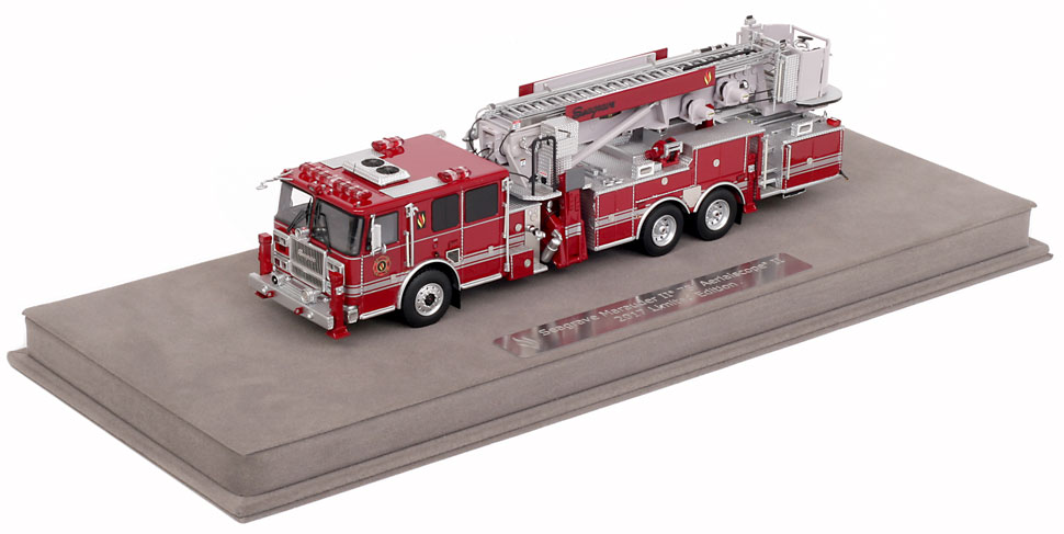 Fire Replicas include a fully custom display case Fire Replicas include a fully custom display case