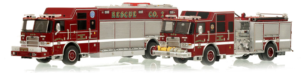 Midwester Muscle...Milwaukee's Engine 32 and Rescue 2. Midwester Muscle...Milwaukee's Engine 32 and Rescue 2.