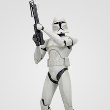 Clone Wars White Clone Trooper Maquette Thumbnail 3