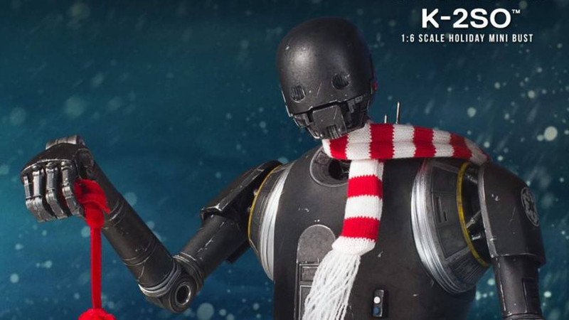 K-2SO Announced as the Gentle Giant Ltd. Deluxe Holiday Mini Bust. Up For Pre-Order NOW!