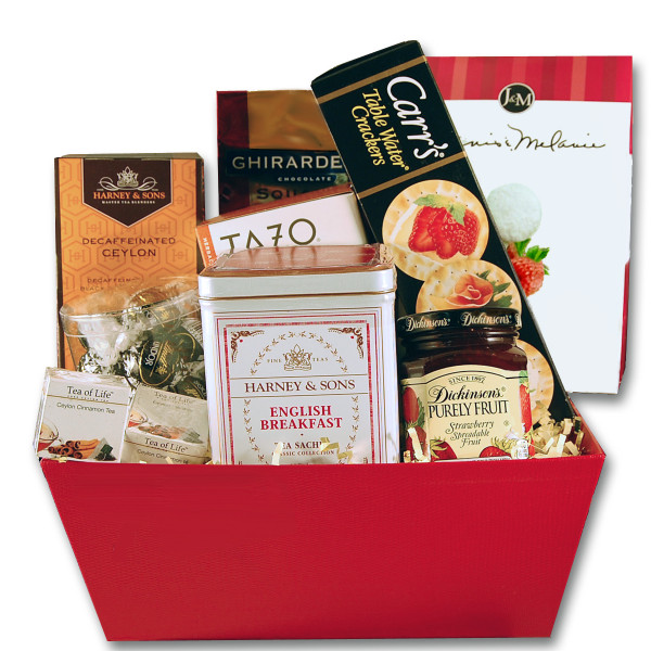 Tea Lovers Gift Basket - Basket Gifts - Hillary's Gifts