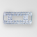 1/4 Western Rectangular Rhinestone Engraving Distinctive Pink
