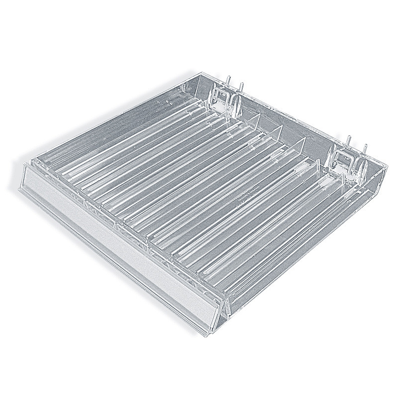 Eight Compartment Nail Polish Tray W/ Flip Front Azar Displays