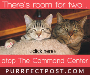 There's room for two atop the Command Center