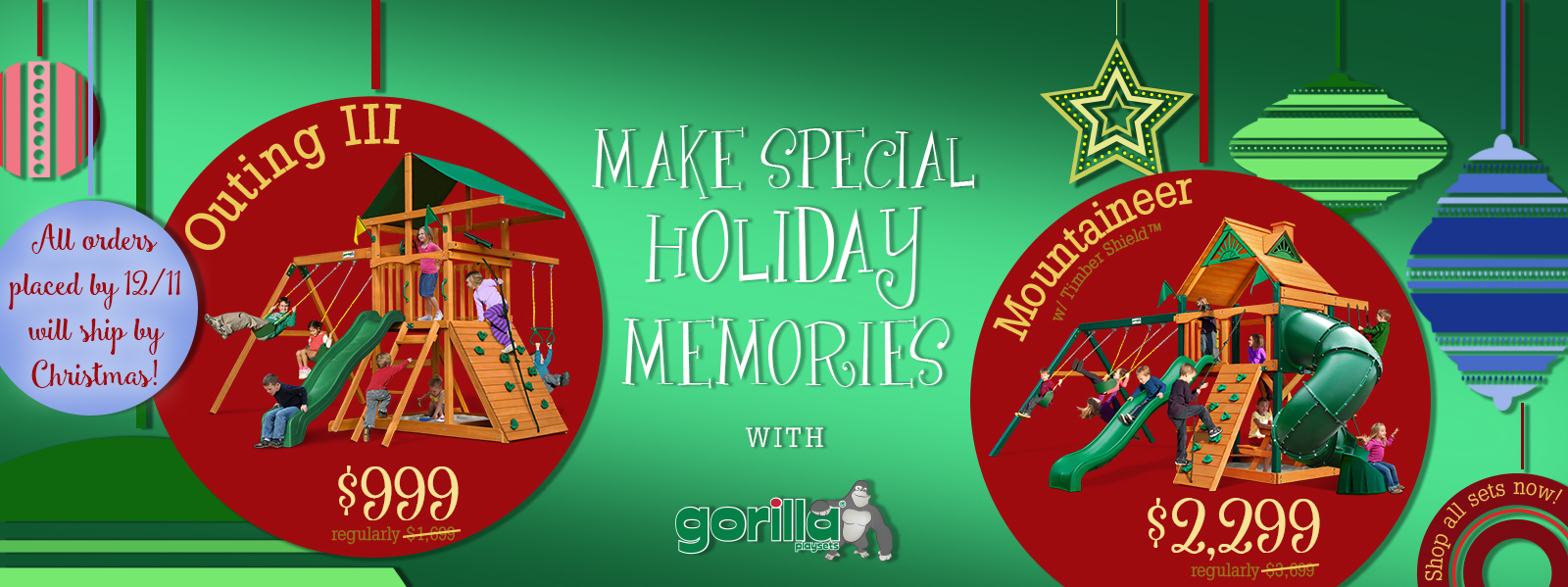 Gorilla Playsets Buy Swing Sets and Swing Set Accessories