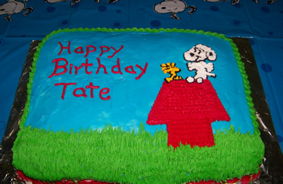 Snoopy Cake - Sherry Coleman