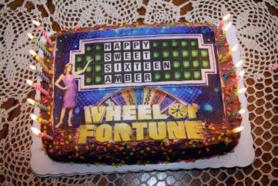 Wheel of Fortune Cake - ThePartyWorks