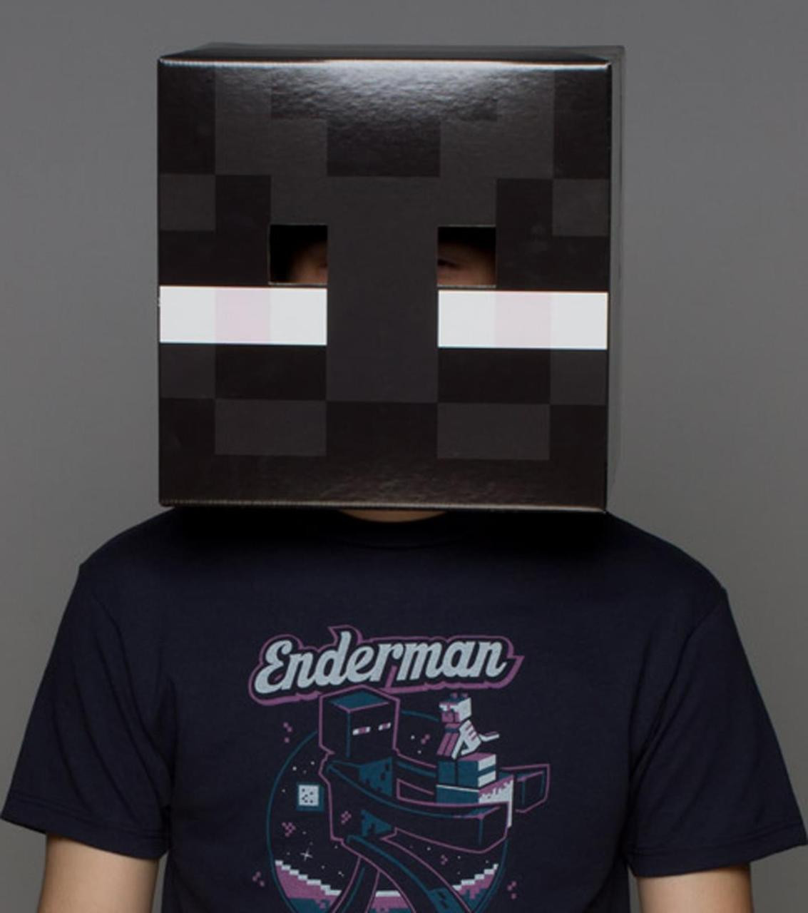 Minecraft Enderman Adult Head - ThePartyWorks