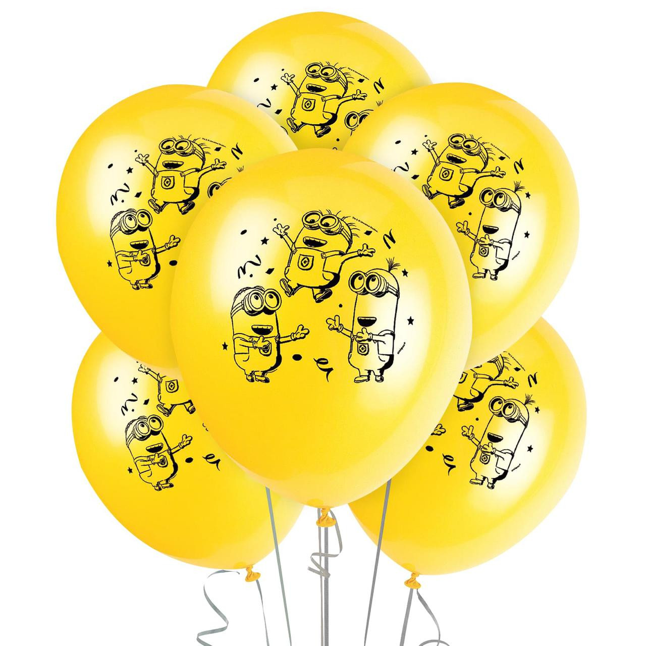 Minions Despicable Me - Printed Latex Balloons (8) - ThePartyWorks