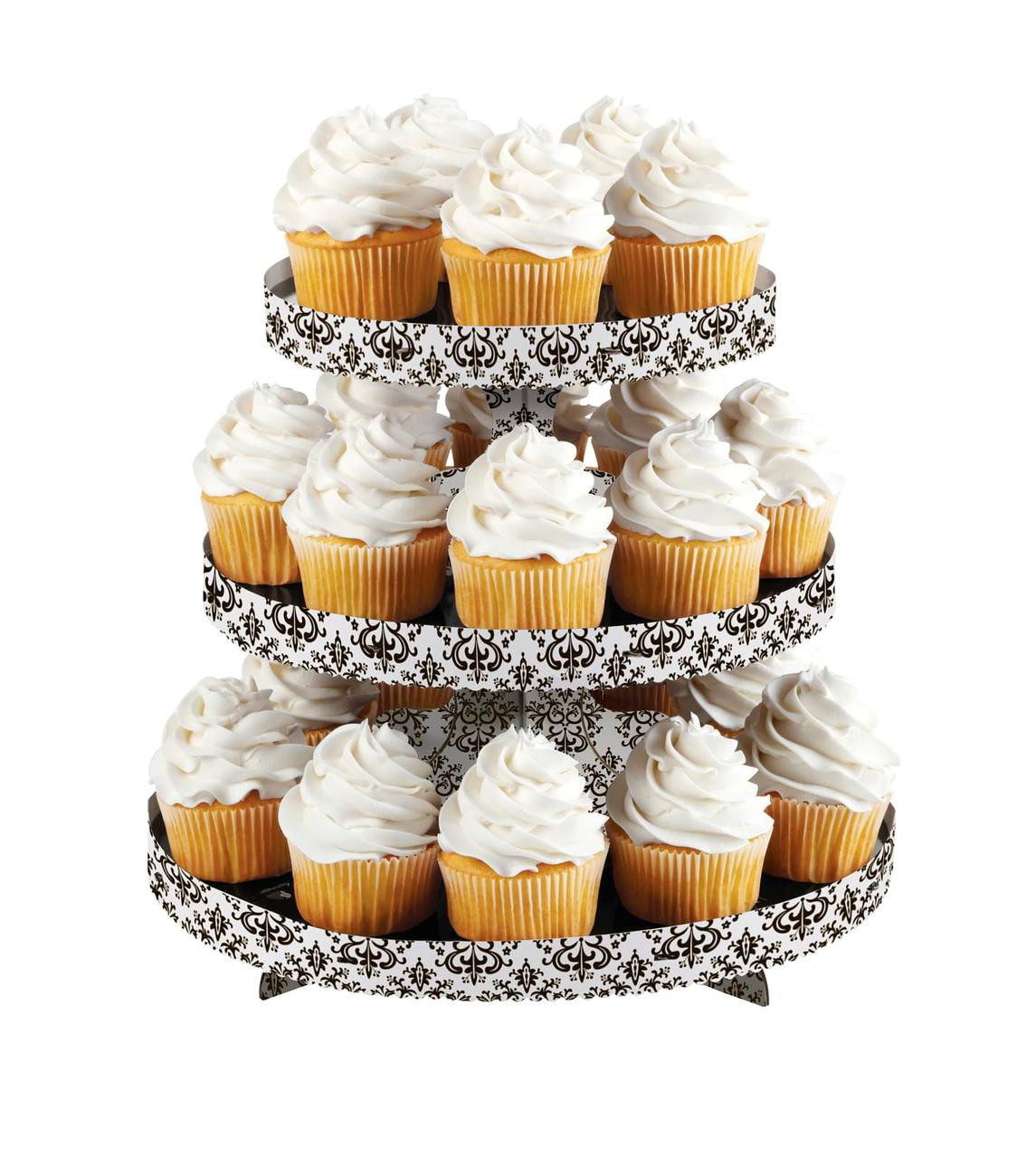 Paris Damask Cupcake Stand - ThePartyWorks