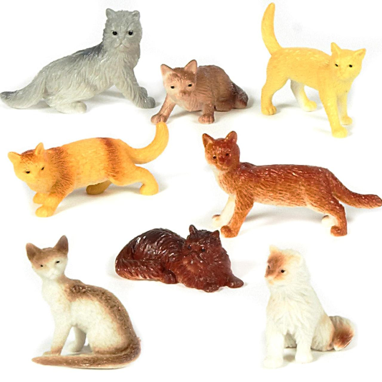 mini cat figures