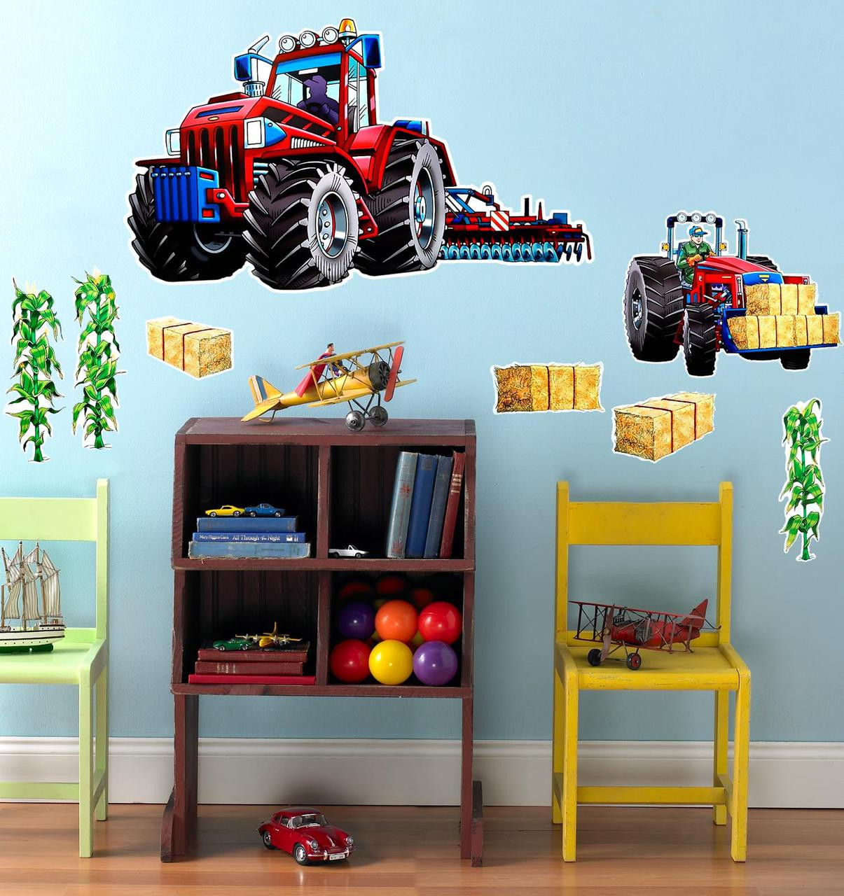 Farm Tractor Giant Wall Decal ThePartyWorks