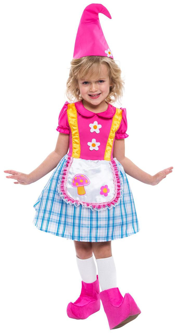 Gnome Girl Toddler Costume - ThePartyWorks