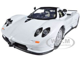 Pagani Zonda C12 White 1/24 Diecast Car Model Motormax 73272