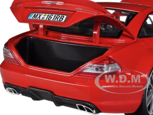 Mercedes SL65 AMG Black Series (R230) Red 1/18 Diecast Model