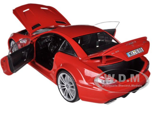 Mercedes SL65 AMG Black Series (R230) Red 1/18 Diecast Model