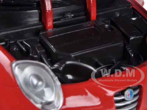 ALFA ROMEO MITO RED 1//24 DIECAST MODEL CAR BY MOTORMAX 73371