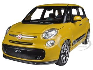 WELLY FIAT 500 YELLOW 1:34 DIE CAST METAL MODEL NEW IN BOX 