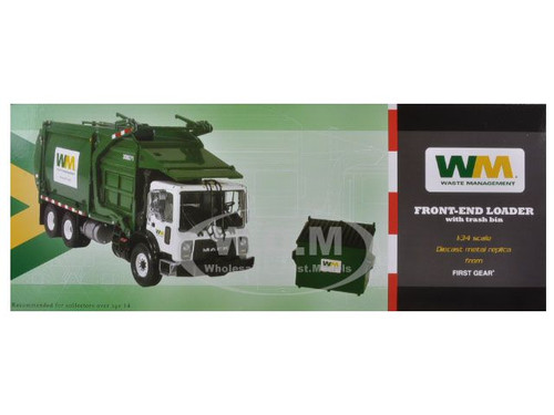 mack terrapro waste management garbage truck