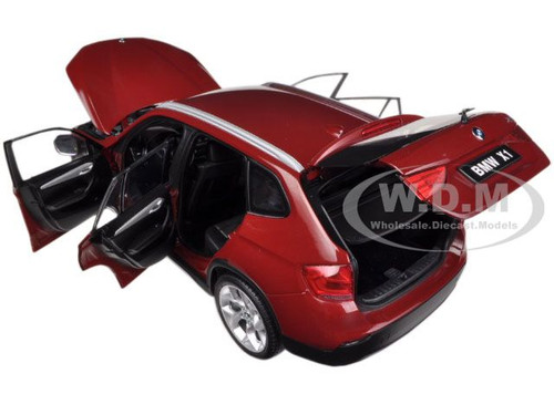 BMW X1 xDrive 28i (E84) Vermillion Red 1/18 Diecast Car Model