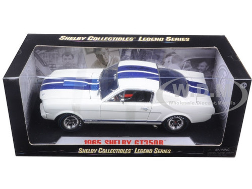 1965 SHELBY GT350R 168WH SHELBY COLLECTIBLES 1:18 LEGEND SERIES