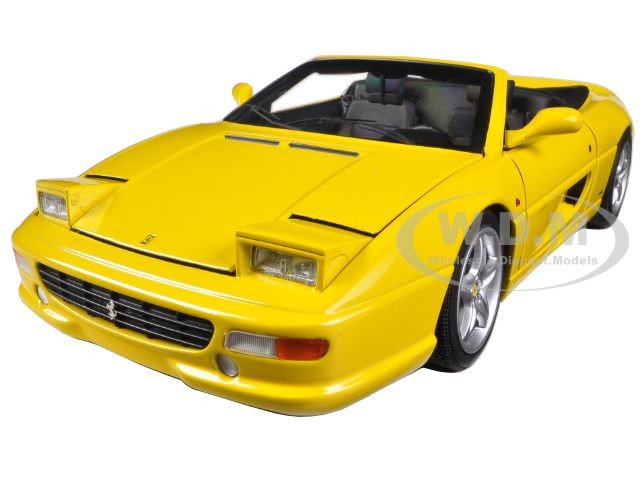 ferrari f355 spider yellow