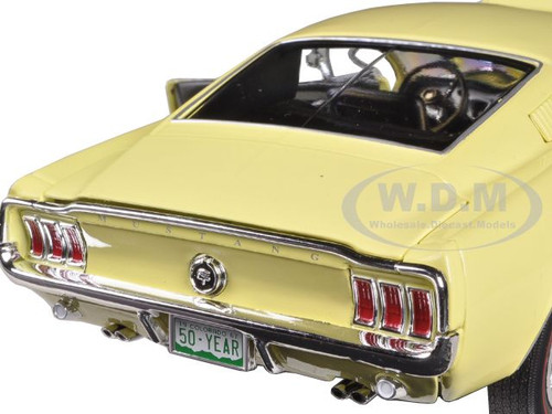 AUTOWORLD AMM1038 1:18 1967 FORD MUSTANG 2+2 GT COUNTRY SPECIAL ASPEN GOLD 50TH 