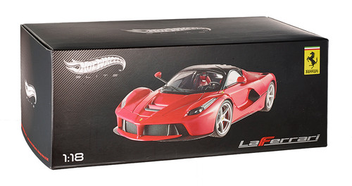 Ferrari Laferrari F70 Hybrid Elite Red 1/18 Diecast Car Model by Hot Wheels