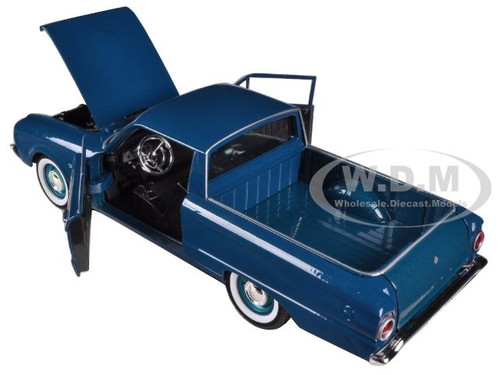 1960 Ford Falcon Ranchero Pickup Blue 1/24 Diecast Model Car by Motormax