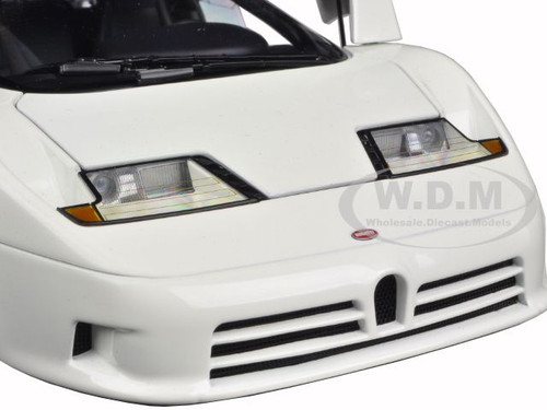 Bugatti EB110 GT White 1/18 Diecast Model Car Autoart 70978