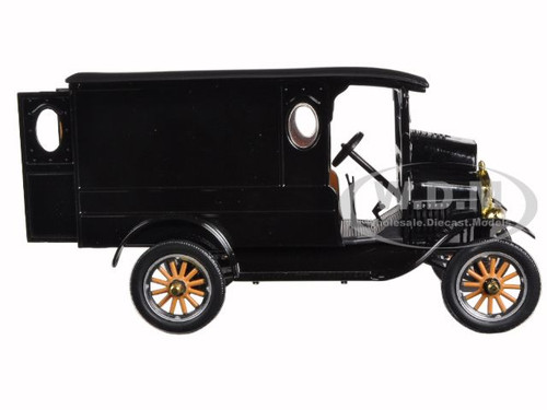 1925 Ford Model T Paddy Wagon Black 1/24 Diecast Model Car