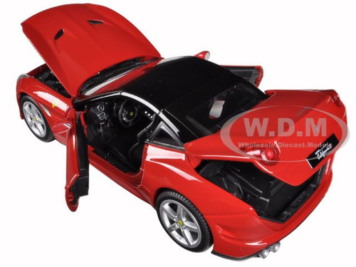 CLOSED TOP RED 1:18 DIECAST MODEL CAR BY BBURAGO 16003 by Bburago FERRARI CALIFORNIA T CLOSED TOP RED 1:18 DIECAST MODEL CAR BY BBURAGO 16003 by Bburago FERRARI CALIFORNIA T