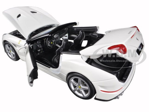 california t open top white 1 18 diecast model california t open top white 1 18 diecast model