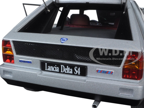 Lancia Delta S4 Grey 1/18 Diecast Model Car Autoart 74772