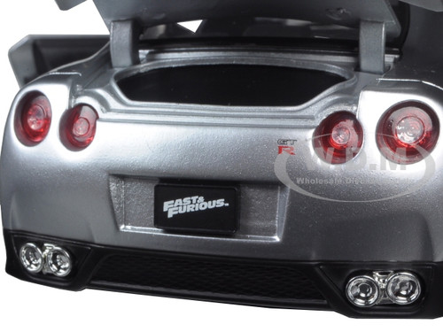 1:24 ワイスピ BRIAN&#39;S NISSAN GT-R R35 SLIVER BRIAN's Nissan GT-R (R35) Candy Silver Fast & Furious | Jada