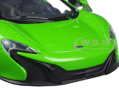 McLaren 650S Spider Green 1/24 Diecast Model Car Motormax 79326