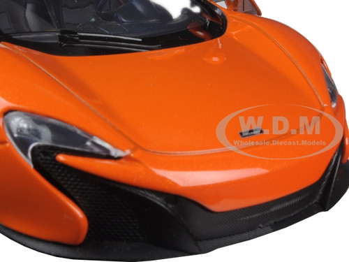 McLaren 650S Spider Orange 1/24 Diecast Model Car by Motormax