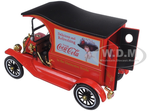 Details about   1:24 Diecast Coca-Cola 1917 Ford Model T Delivery Truck Red 