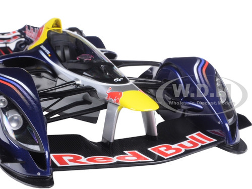 Red Bull X2014 Fan Car Red Bull Color Sebastian Vettel 1/18 Model Car by  Autoart