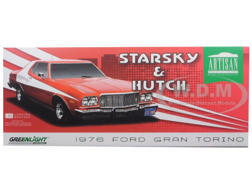 1/18 FORD GRAN TORINO 1976 STARSKY ET HUTCH (1975-1979) GREENLIGHT