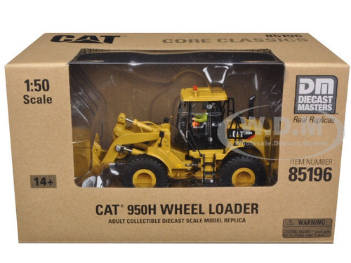 1/50 Caterpillar 950H Wheel Loader Core Classics Series 85196 Vehicle Model Toy 
